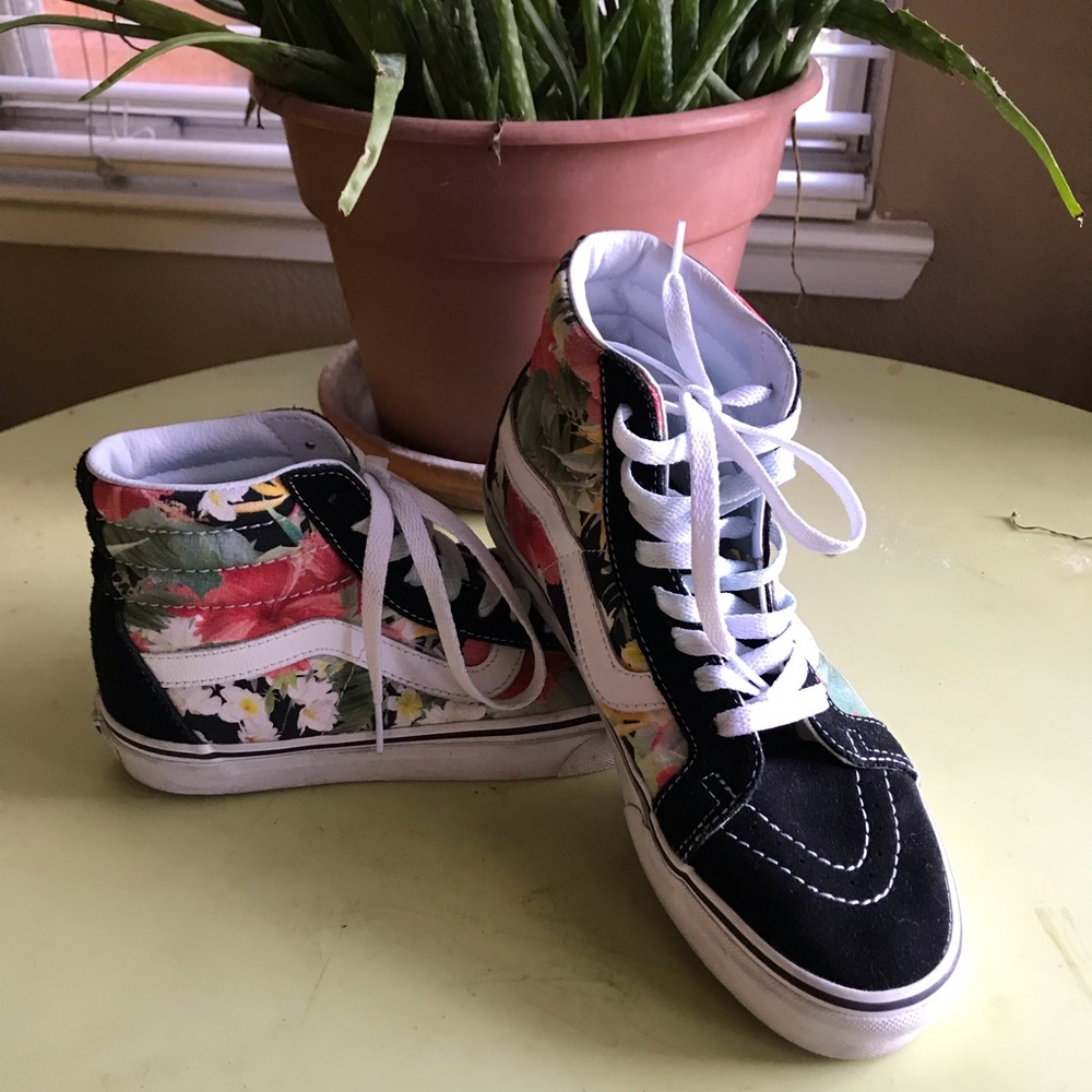 Tropical Hightop Vans